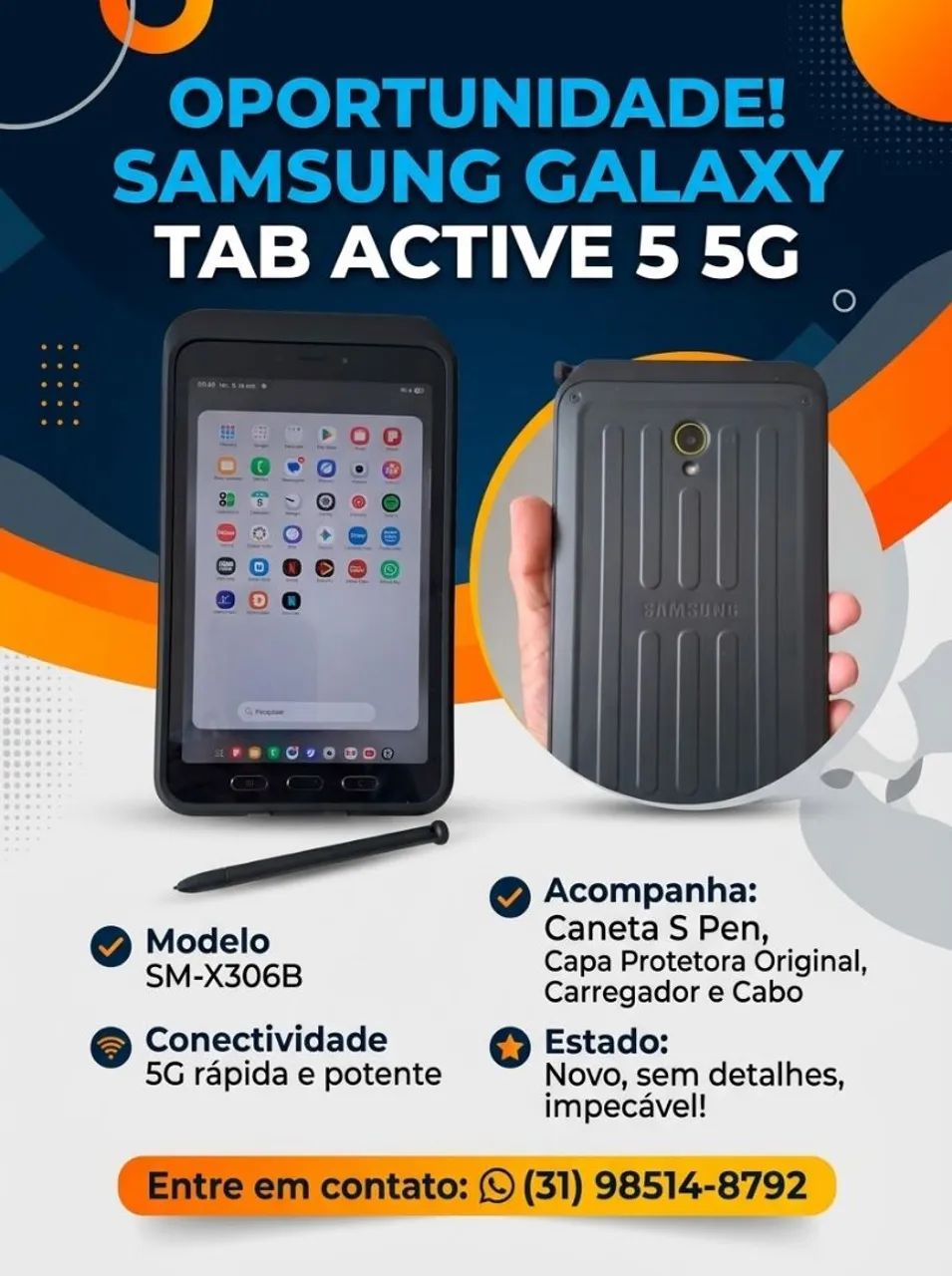 Tablet Samsung Galaxy Tab Active 5