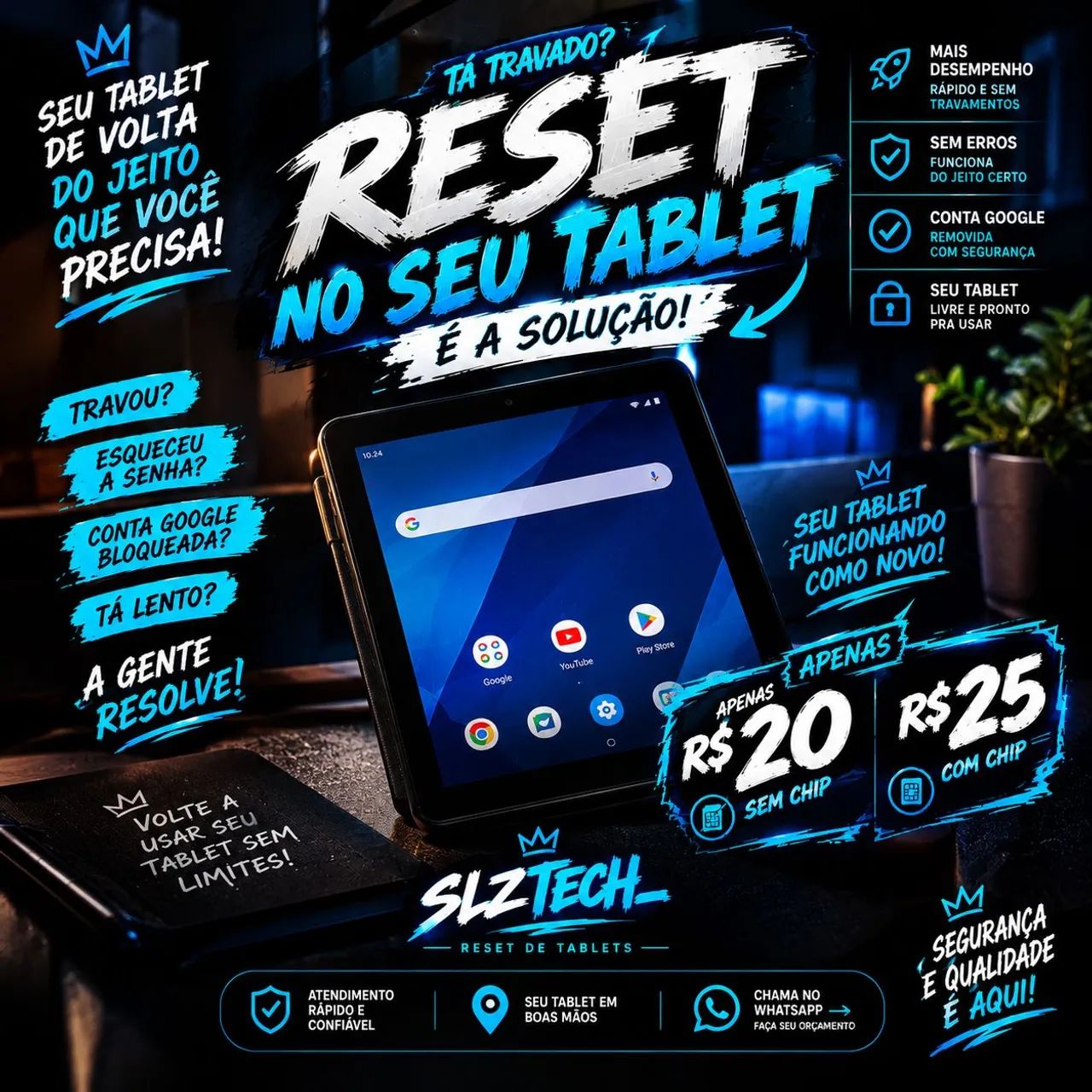 RESET EM TABLET DO GOV