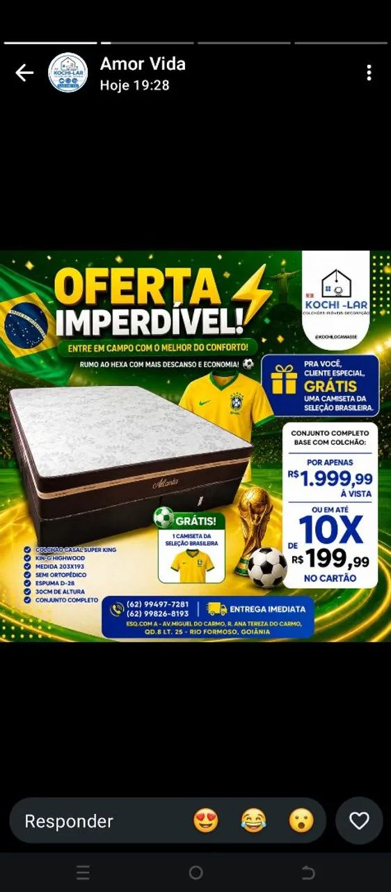 Colchão de casal