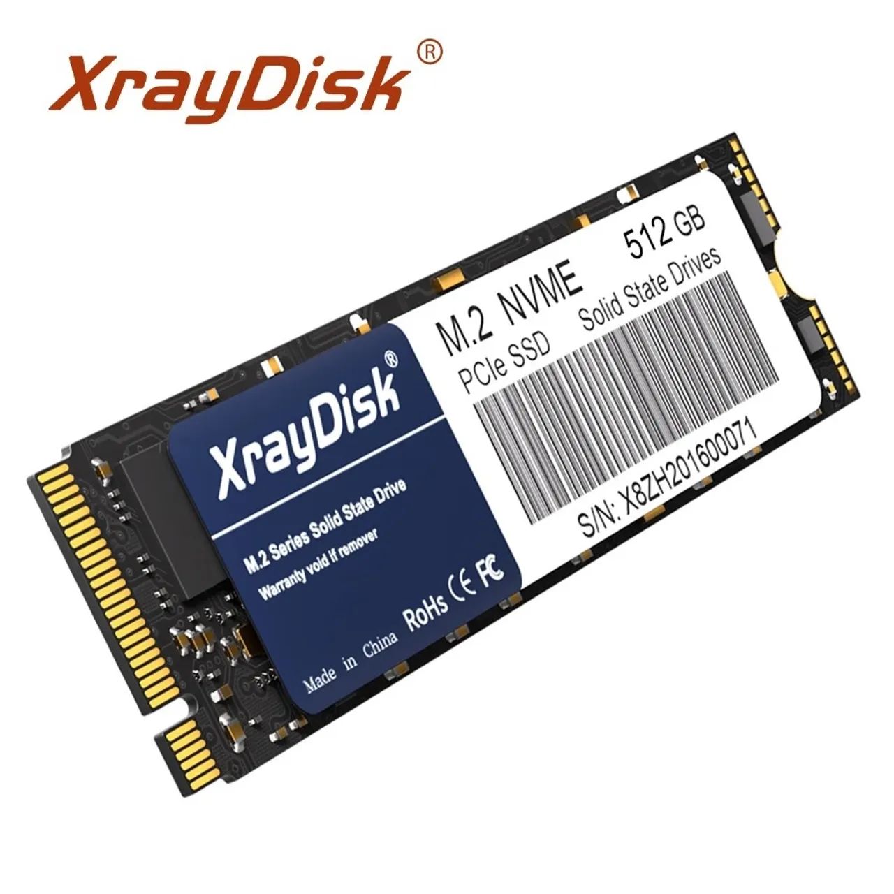 SSD M.2 Nvme 512GB XrayDisk 3.0 2100 MB/s Alto Desempenho