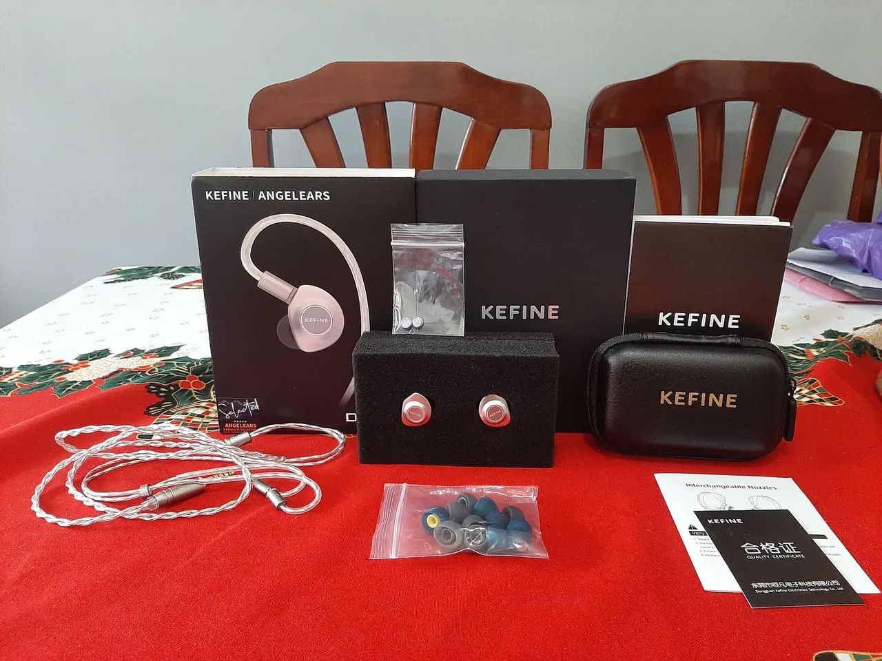 FONE IEM KEFINE DELCI AE 4.4mm (NOVO)