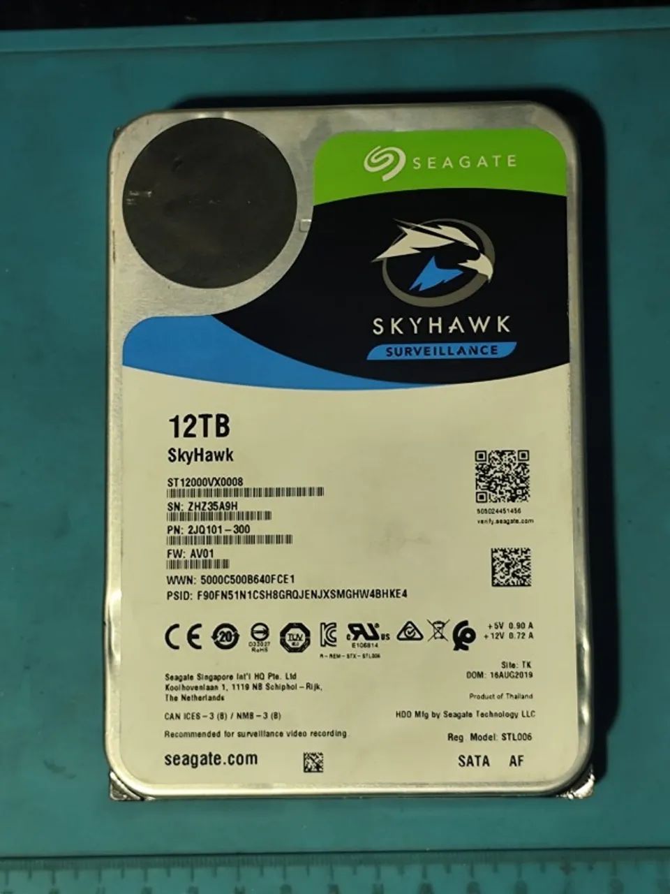 HD SEAGATE 12TB - 100% - Foto 2
