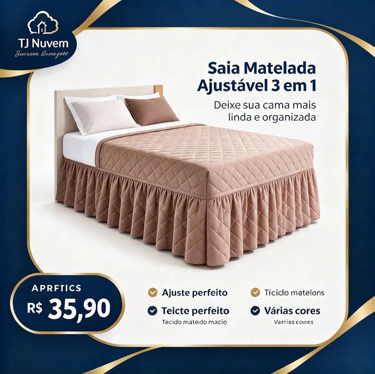 Tj Nuvem/ Enxovais e Decoração 