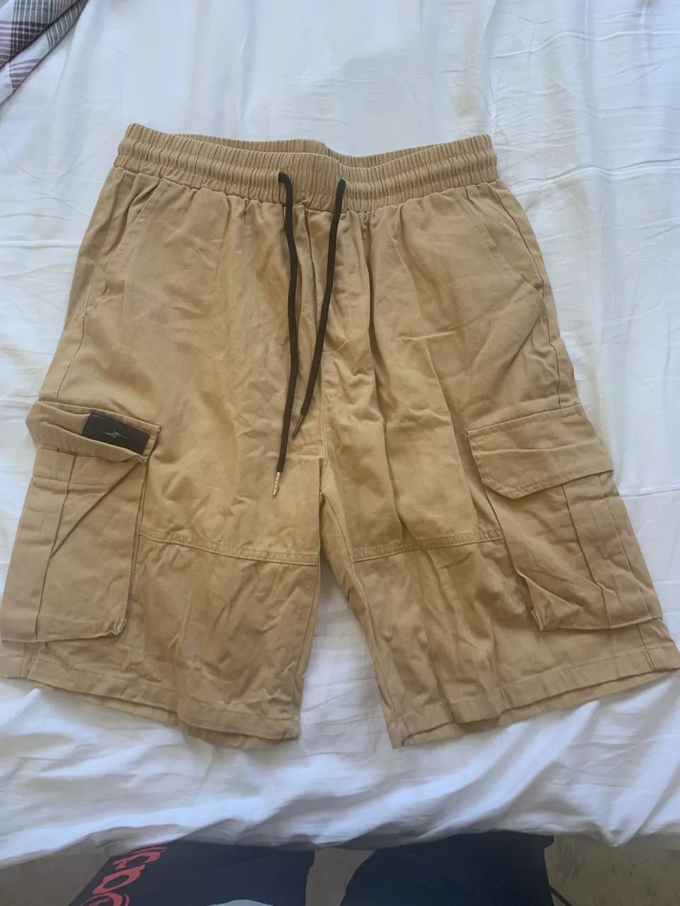 Bermuda Cargo Masculina Bege ? Ótimo Estado - Foto 3