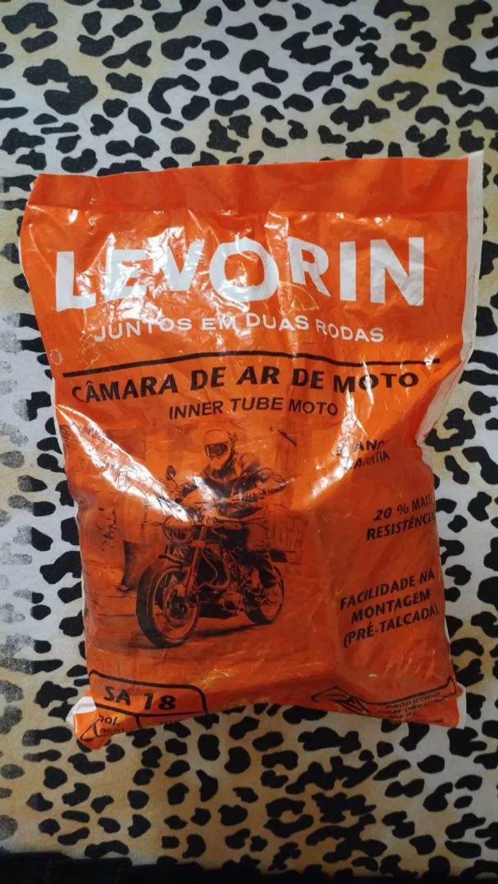 Pra vender hoje!!! Pneu dianteiro para moto Levorin Street Matrix de 80/100-18 P 47 - Foto 3