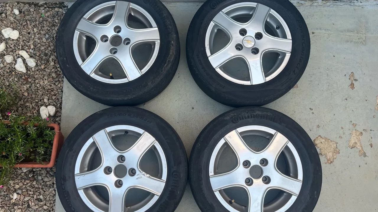 Roda aro 14 - Original GM - Foto 3