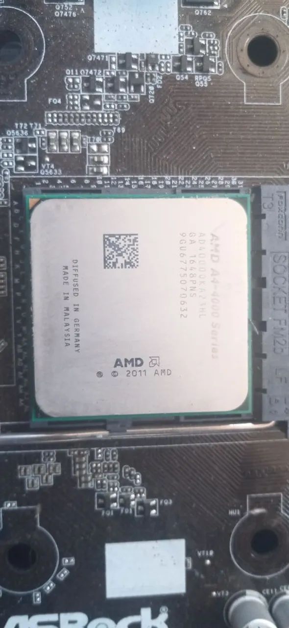 Placa mãe + processador  - Foto 2