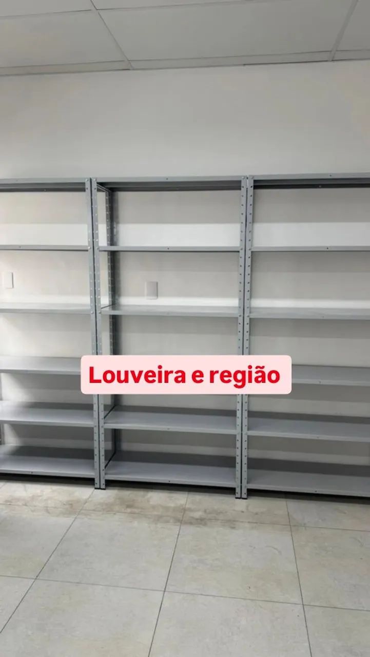 Prateleiras de aço para estoque 