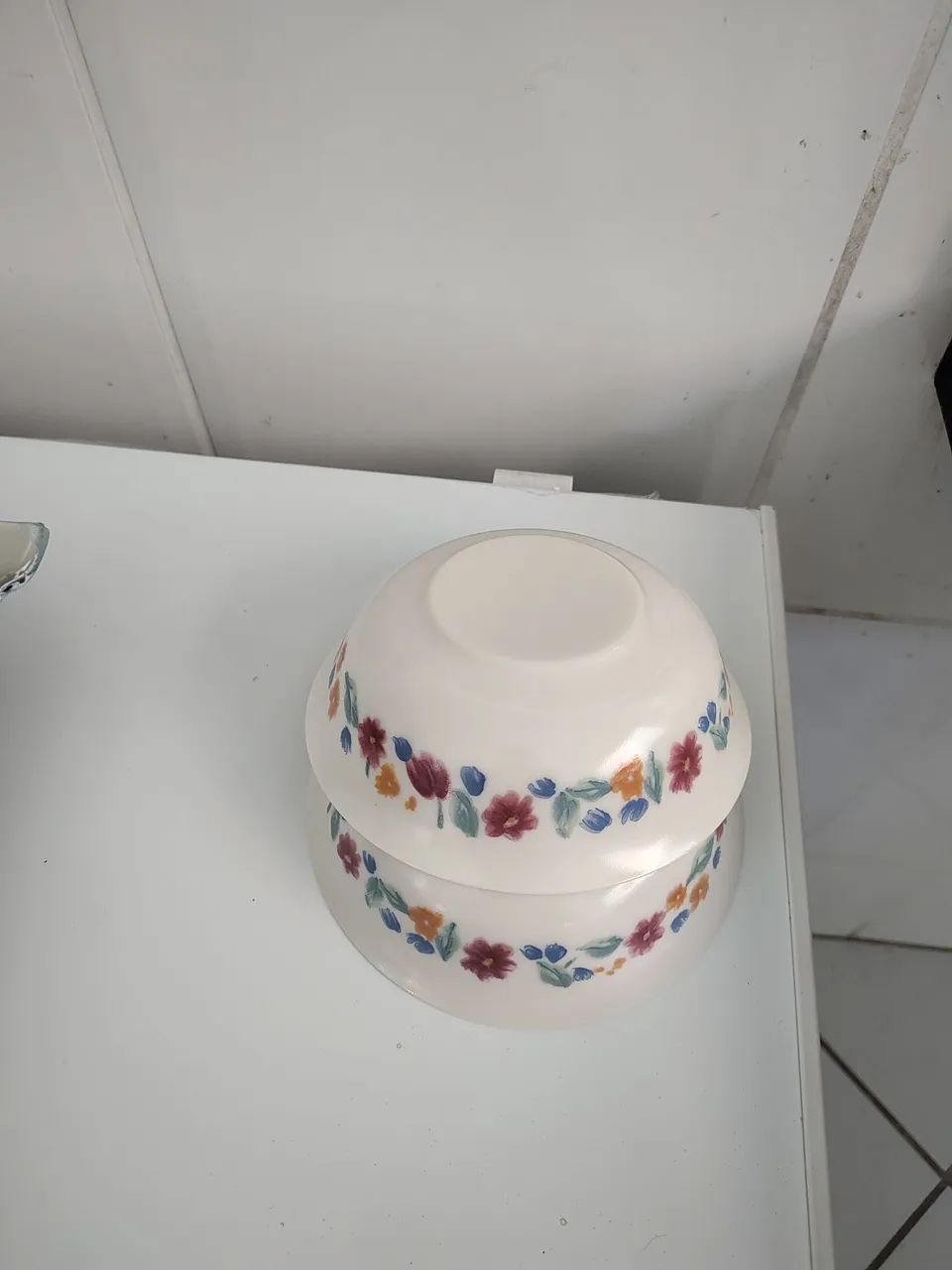 2 tigelas sobremesa antigos marca arcopal 