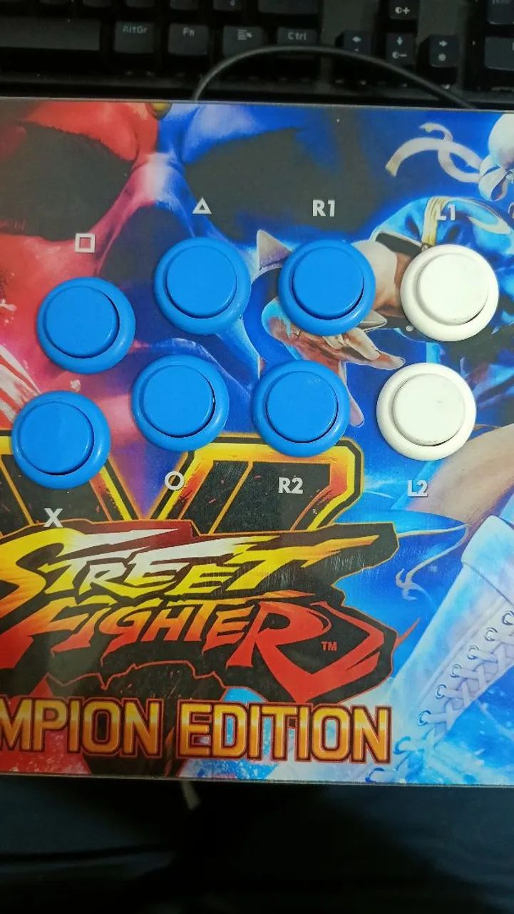 Controle Arcade 10 botões USB