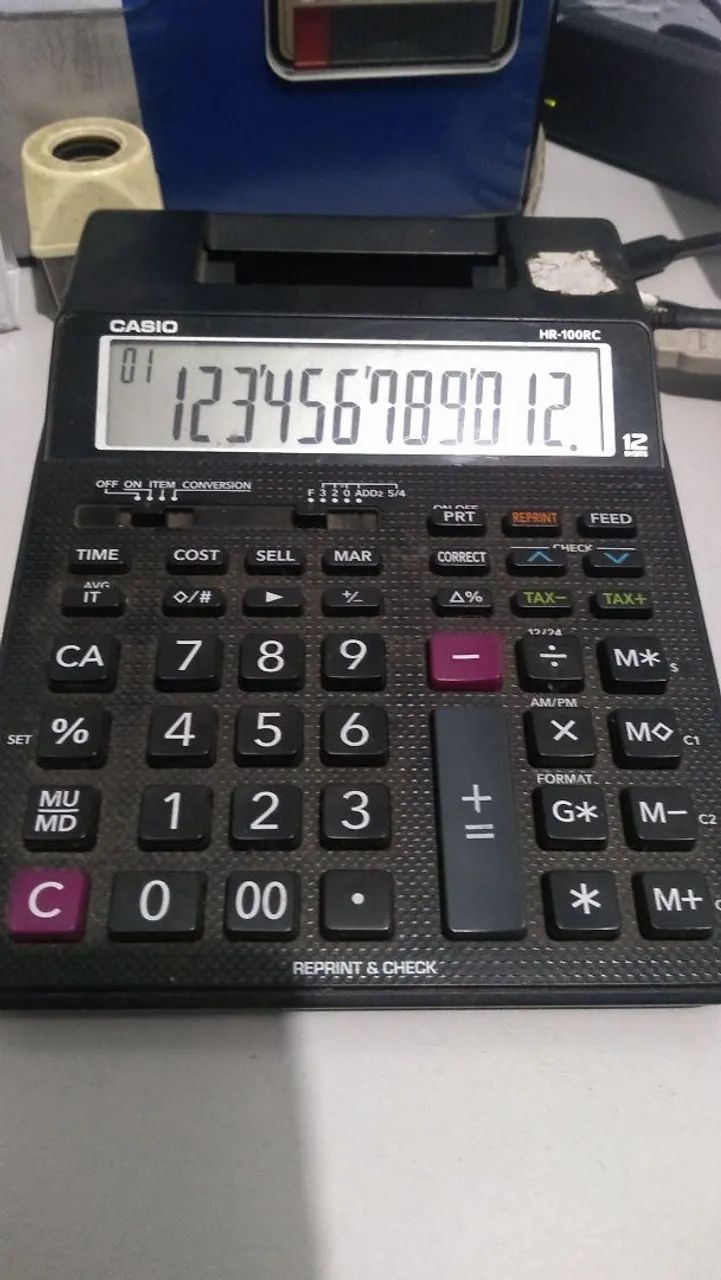 Calculadora Casio HR 100