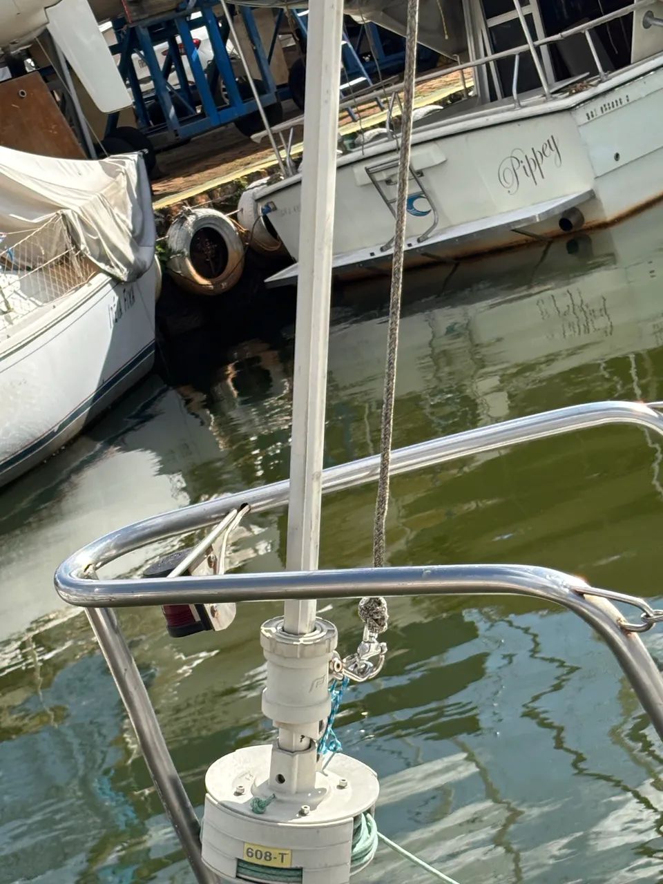 Enrolador de Genoa 609T e vela  - Foto 5