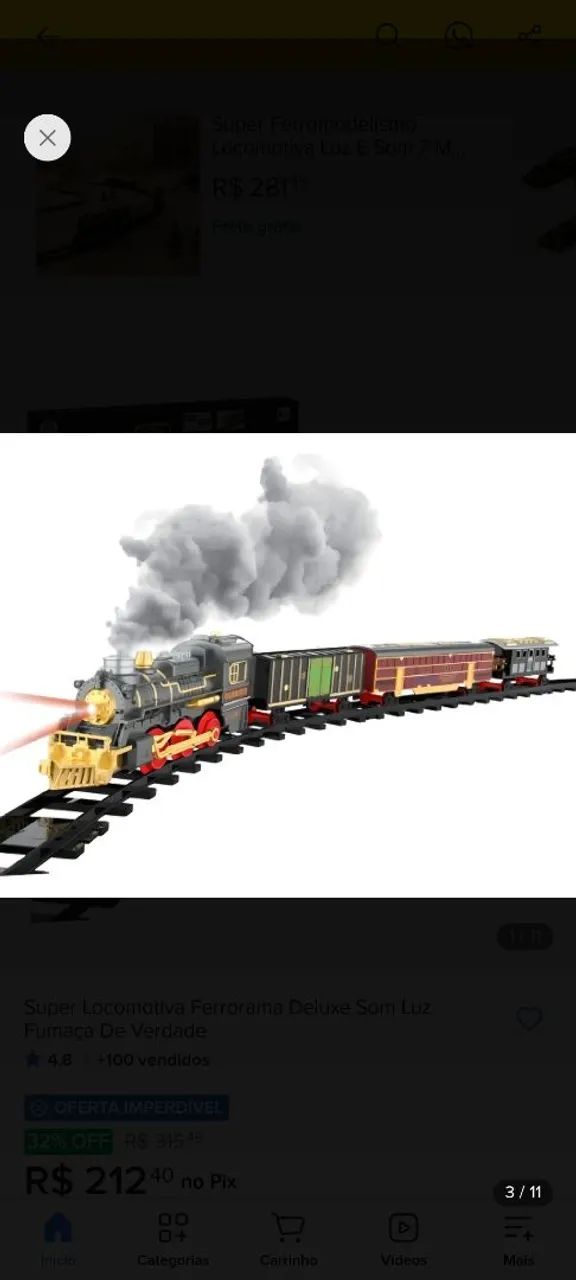 Locomotiva - ferrorama Braskit - Foto 4