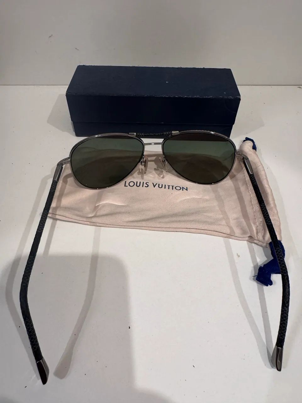 Óculos louis vuitton espelhado  - Foto 3