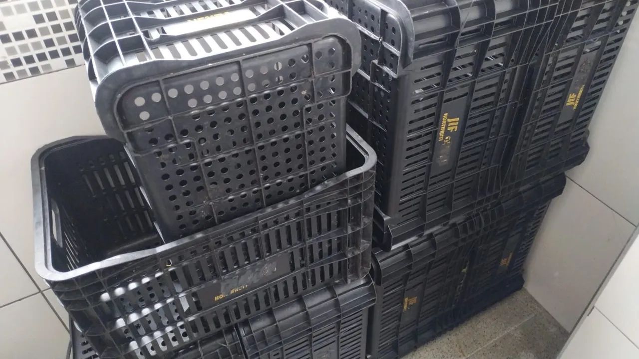 Caixa plástica hortifrútis organizadoras  - Foto 3