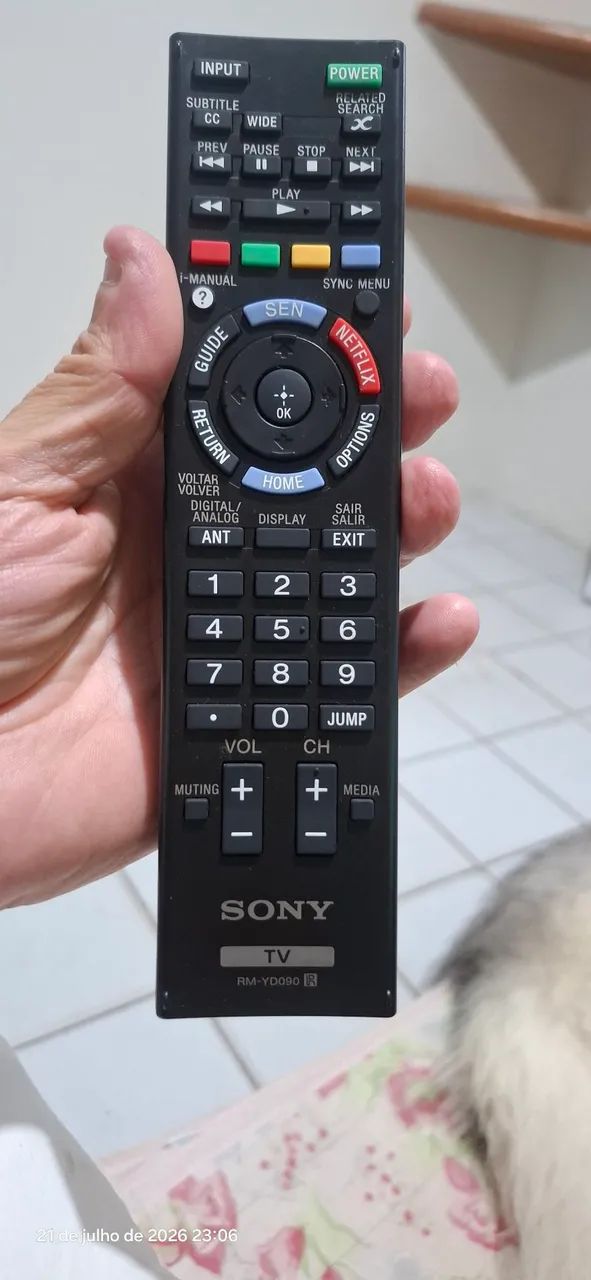 Controle remoto original TV sony