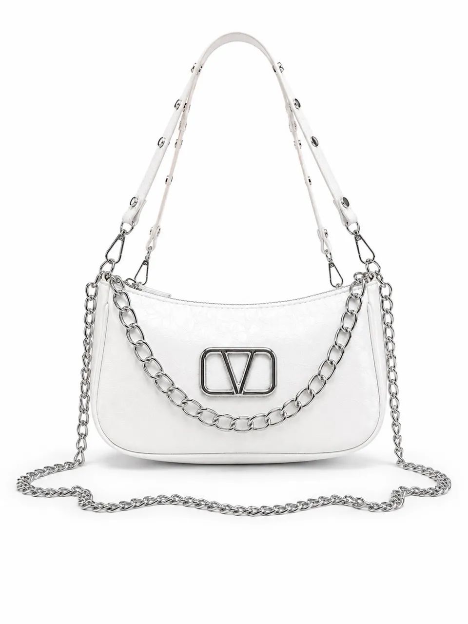 Bolsa Feminina Elegante com Corrente - Várias Cores - Foto 2