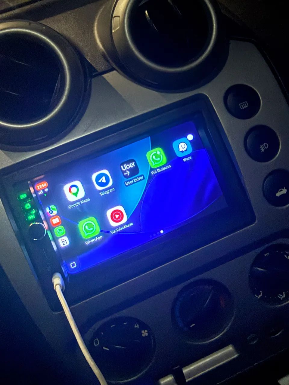 Multimídia H-tech 7 polegadas CarPlay  - Foto 5