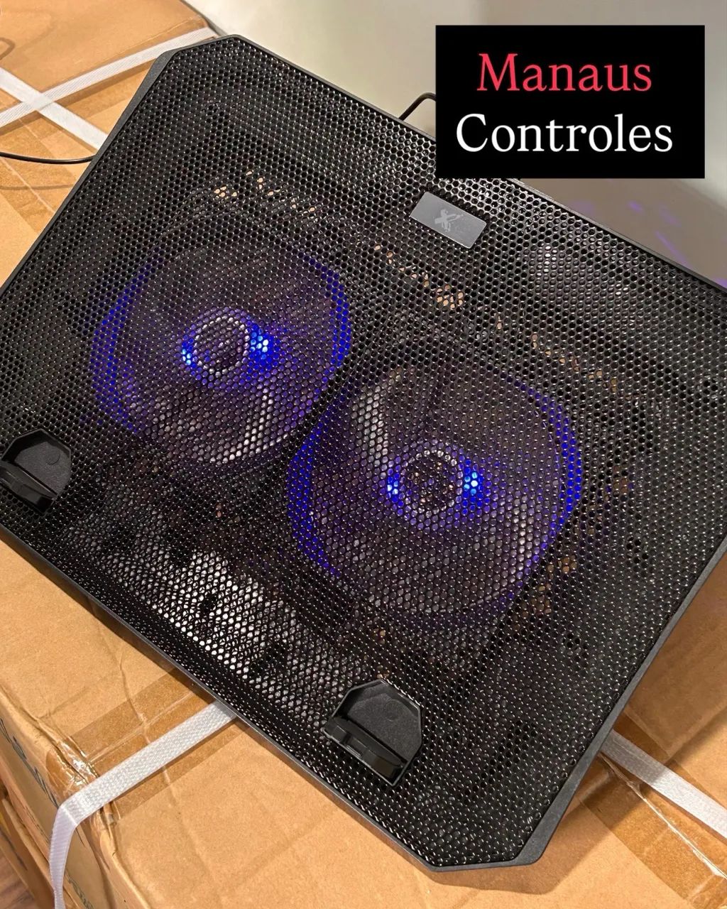 Suporte de Notebook MaxPrint 2 Hélices de Ventilação  - Foto 2
