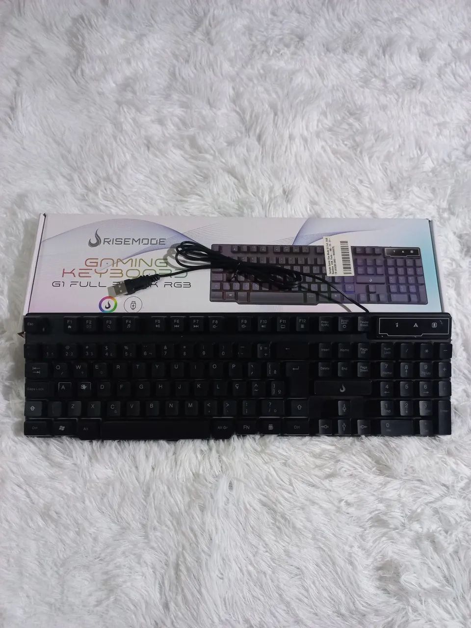Teclado Semi Mecânico Rise Mode