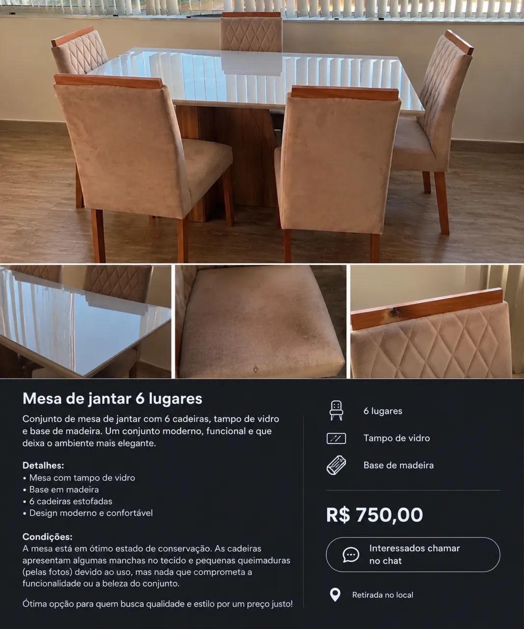 Vendo mesa