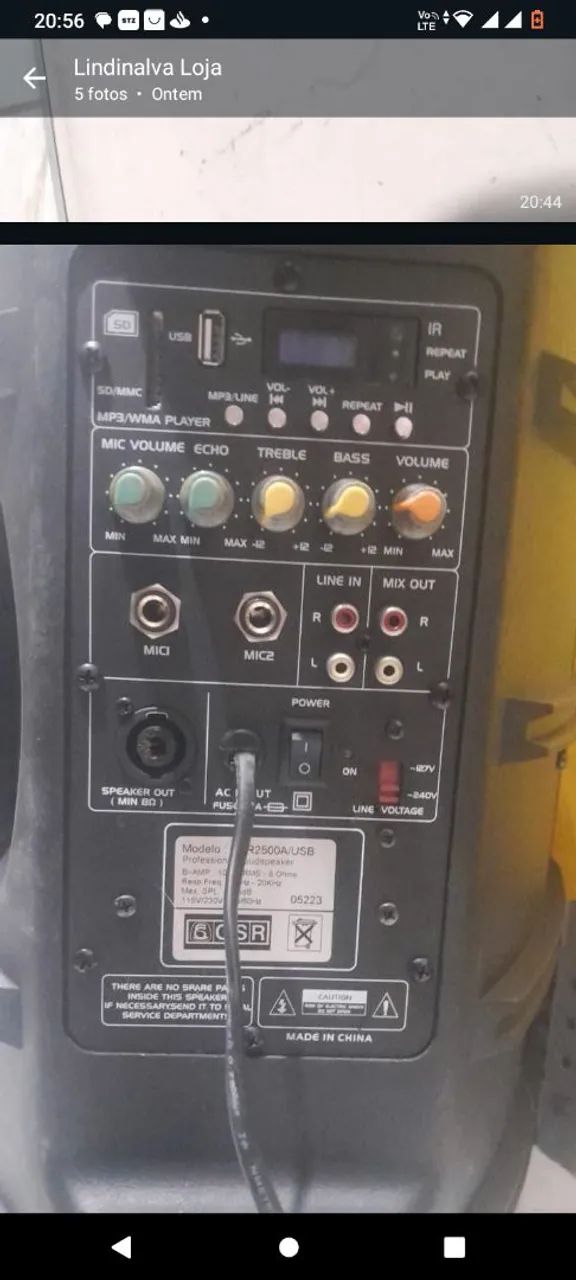 Caixa csr 2500 - Foto 2