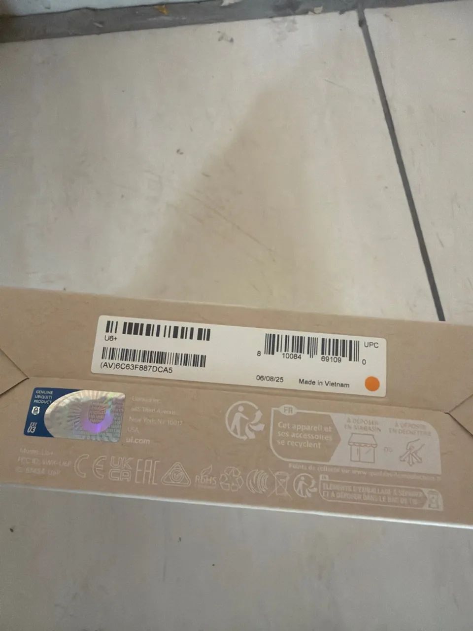 Roteador Ubiquiti U6 com Fonte PPOE - Foto 2