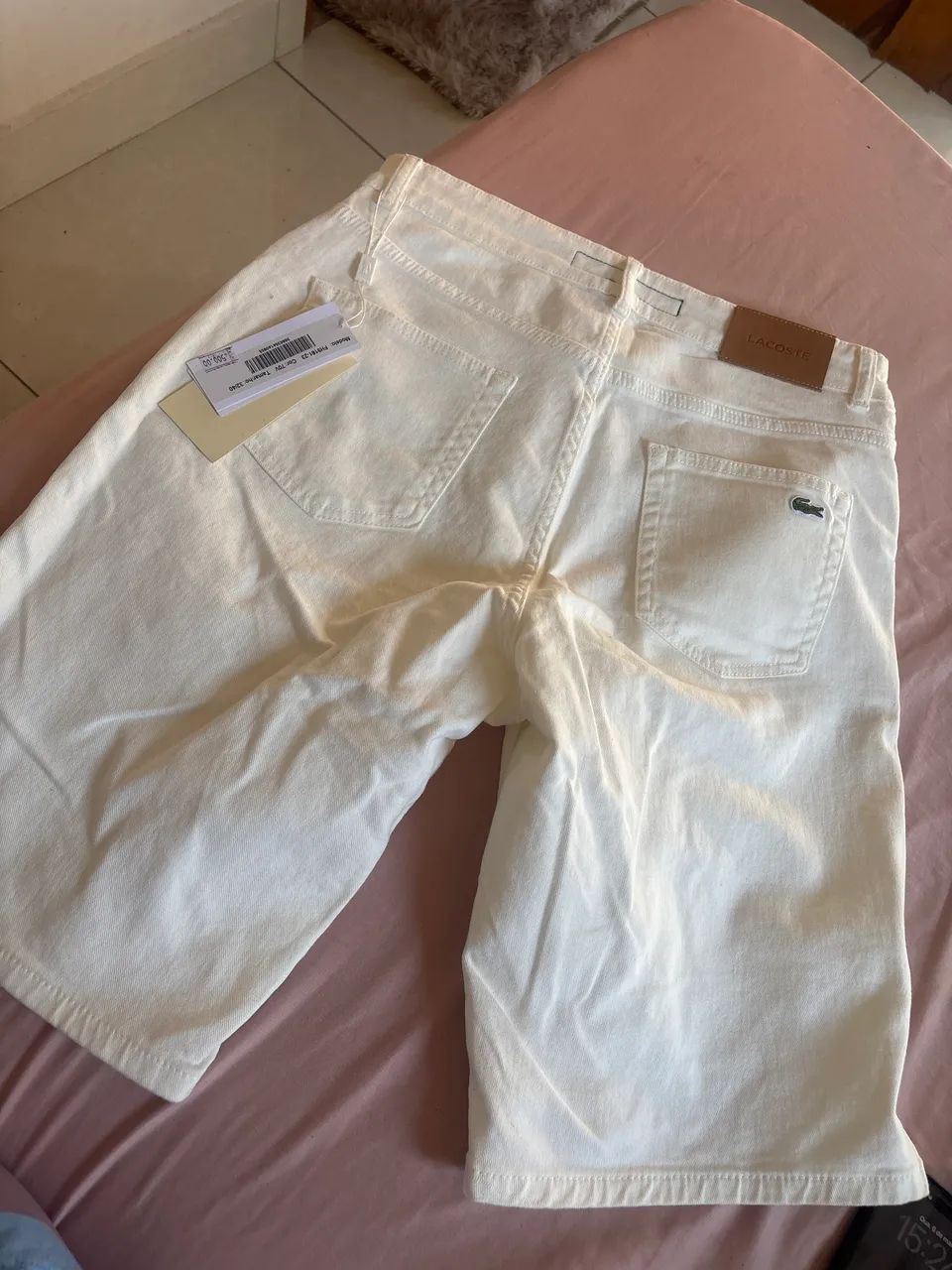 Bermuda Lacoste original nunca usada TAM 32/40 - Foto 2