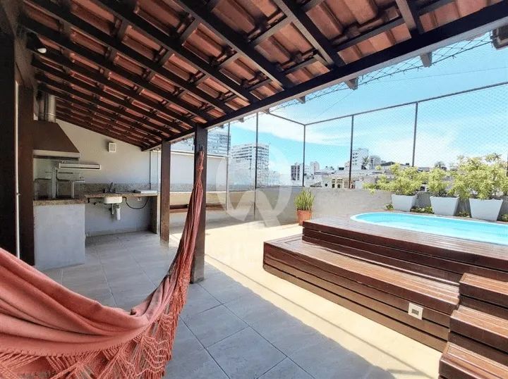 Cobertura duplex 220 m² com 4 quartos 1 suite 2 vagas - Foto 2