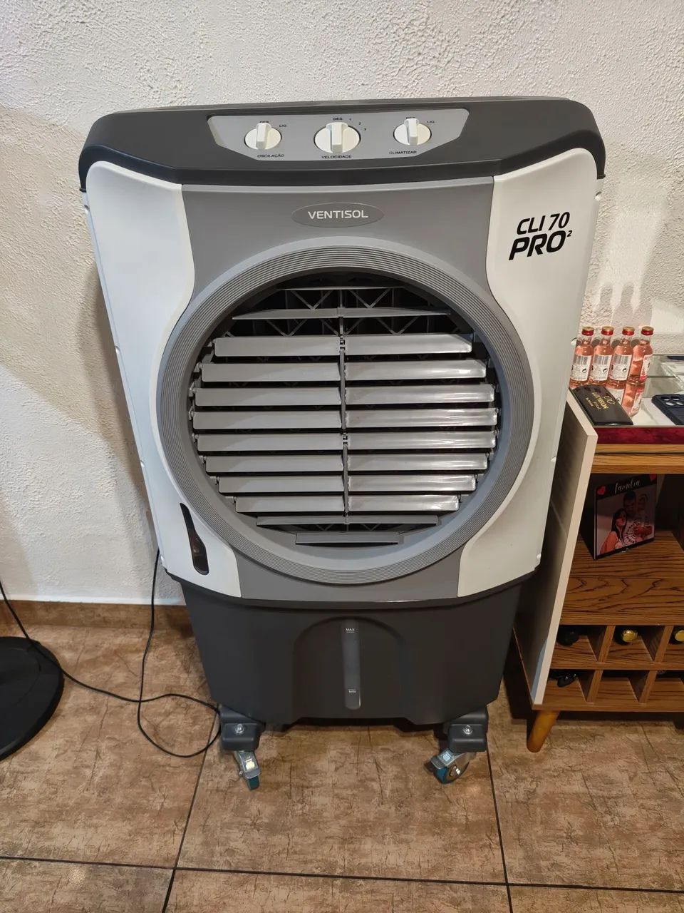Climatizador De Ar Ventisol Cli Pro 2 70l 210w