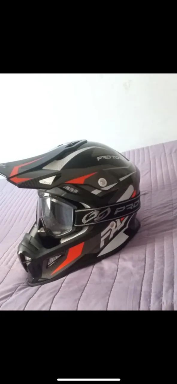 Capacete cross  - Foto 3