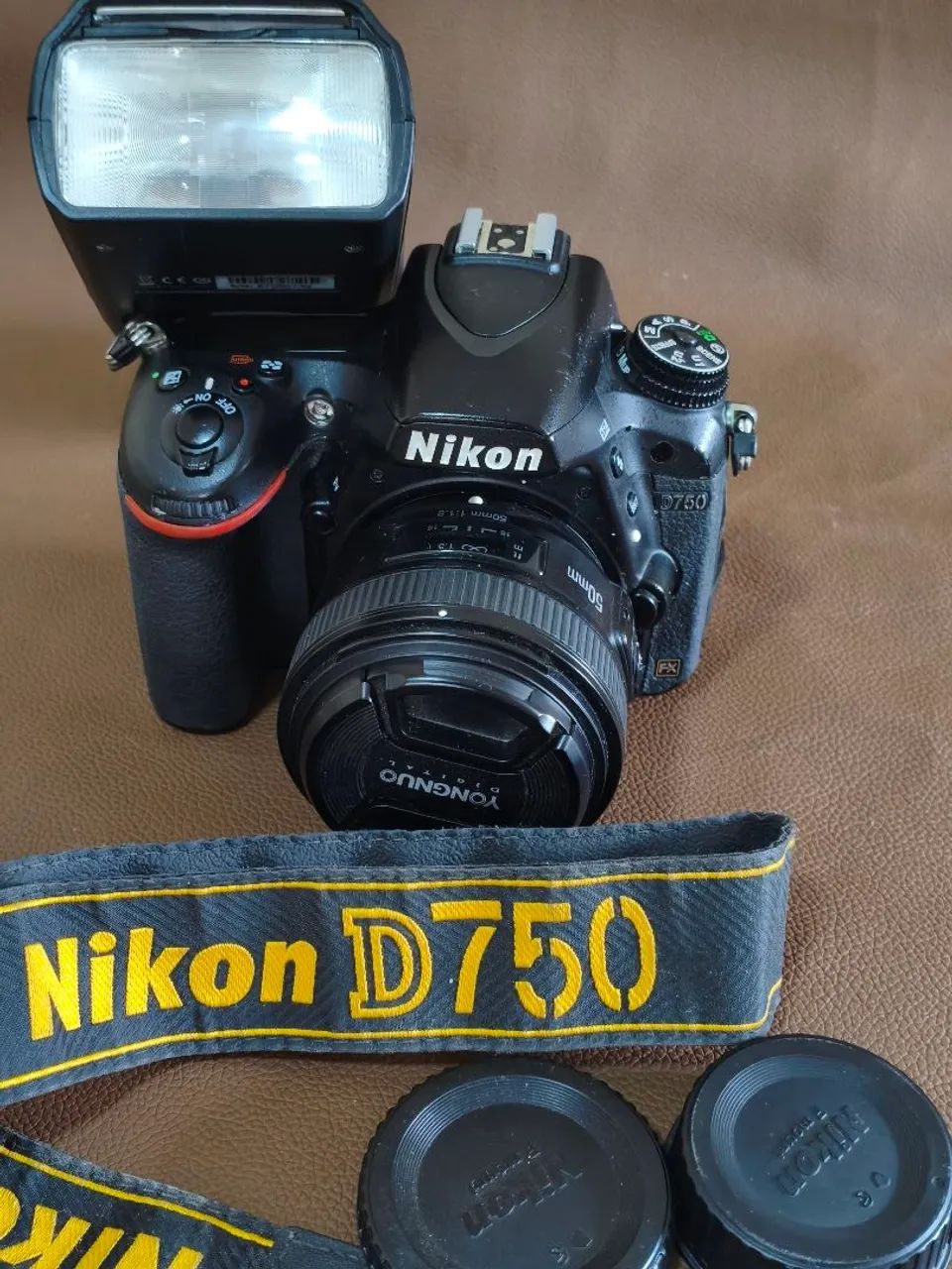 Nikon D750 full frame kit + 50mm+ flash  - Foto 2