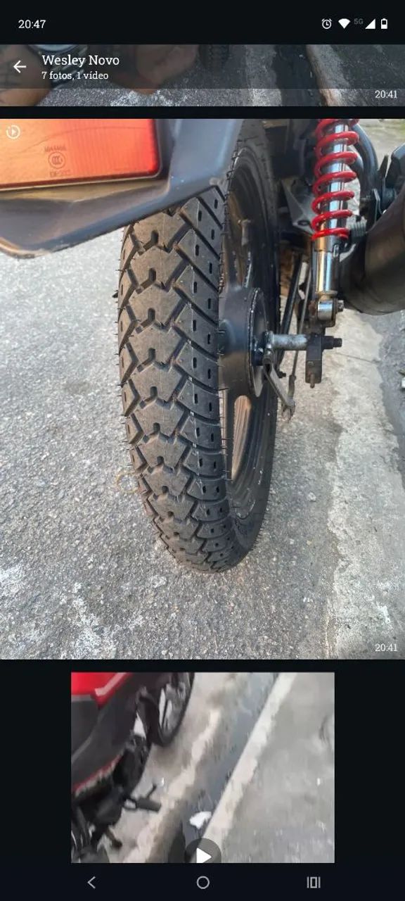 Yamaha factor 125, documento 2026 no nome e sem multas. - Foto 5