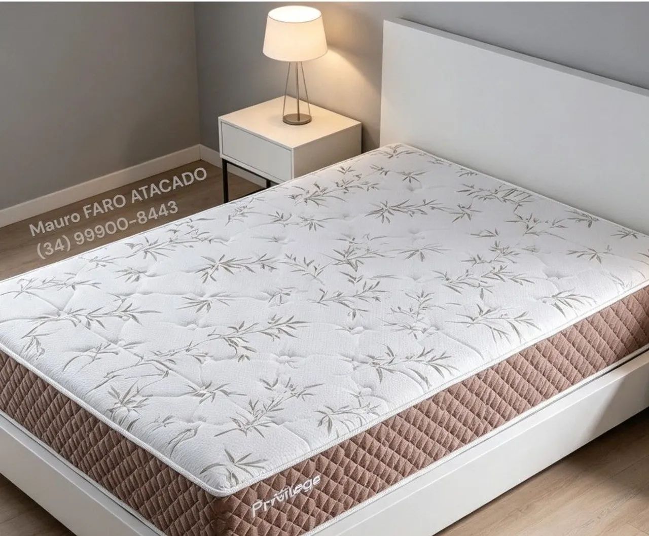 Colchão Molas Privilege Casal até 10x cartão consulte  - Foto 2