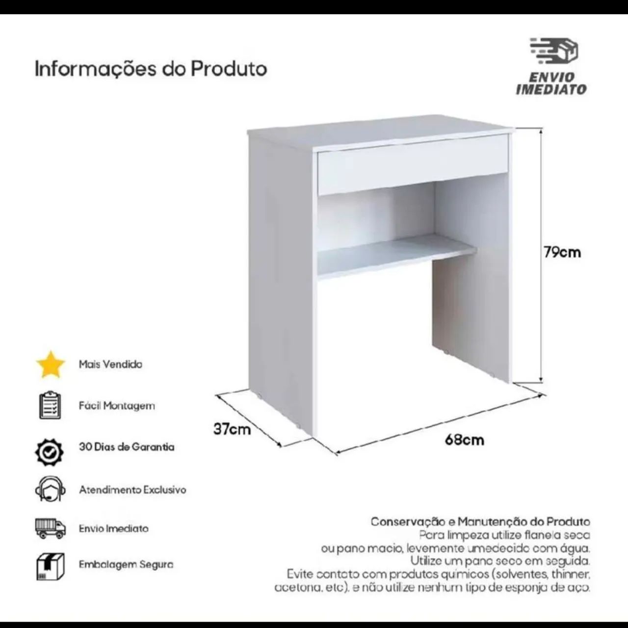 Vendo escrivaninha/penteadeira  - Foto 3