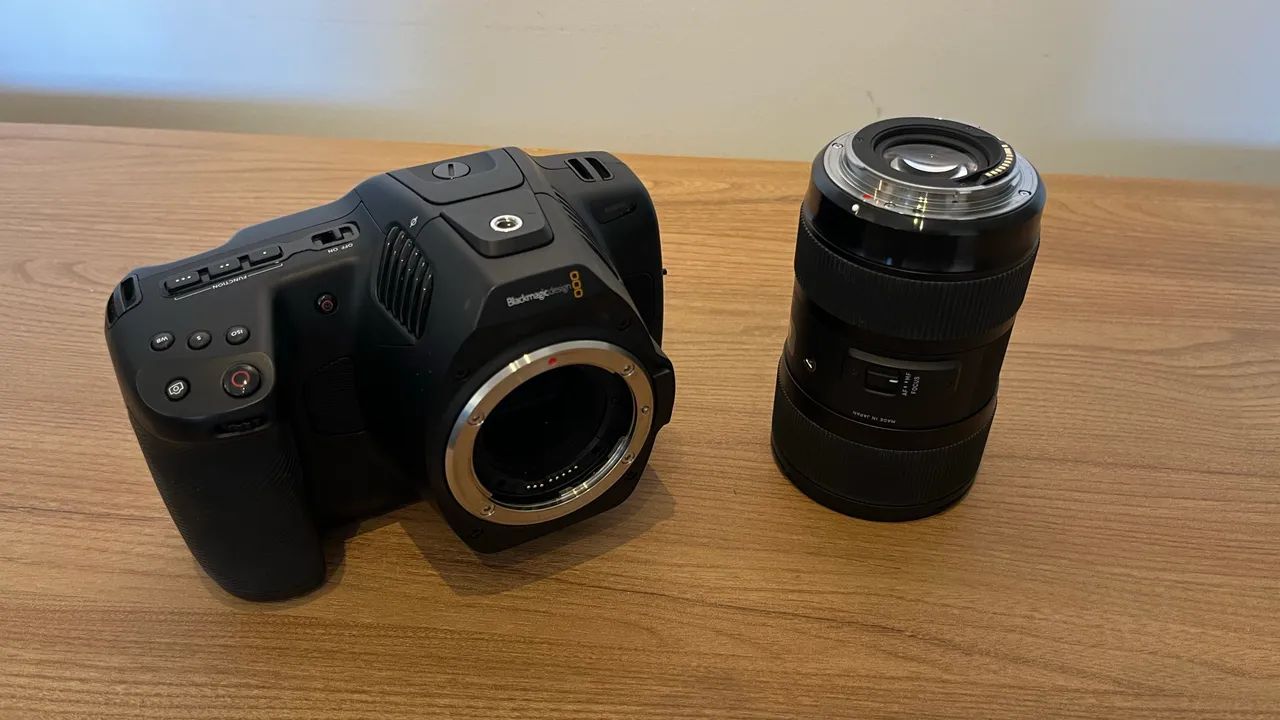 Torrando! Câmera BlackMagic Pocket 6k - Foto 5