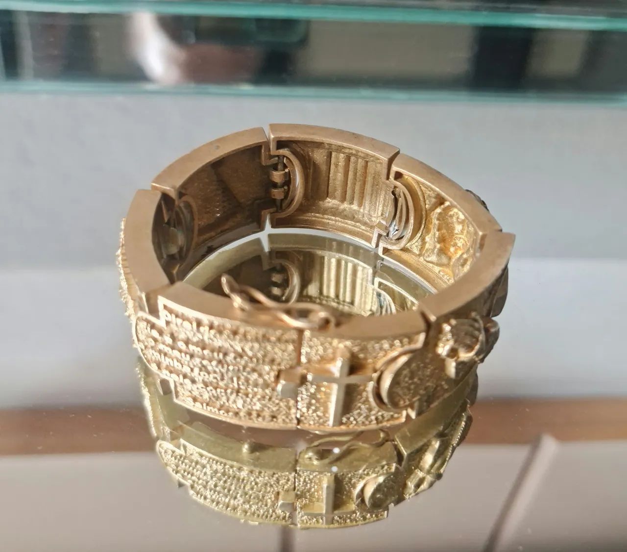 Pulseira banhada em ouro  - Foto 5