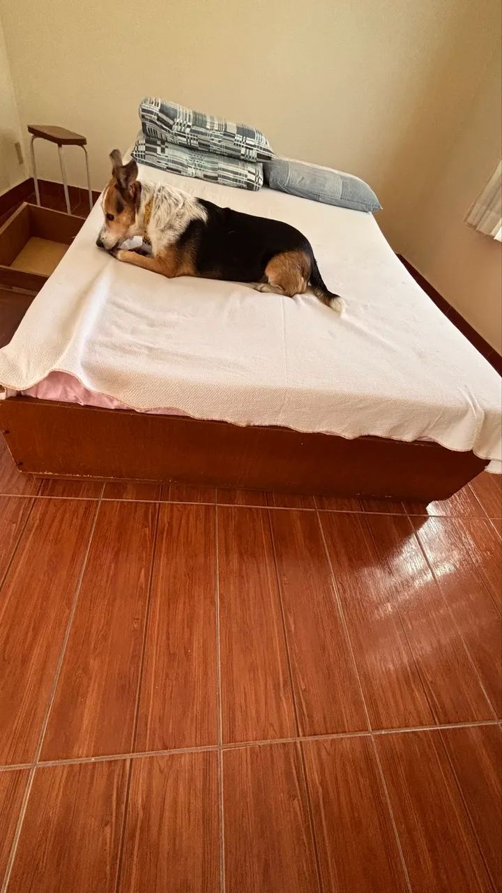 Cama de casal com 4 gavetões e colchão  - Foto 2