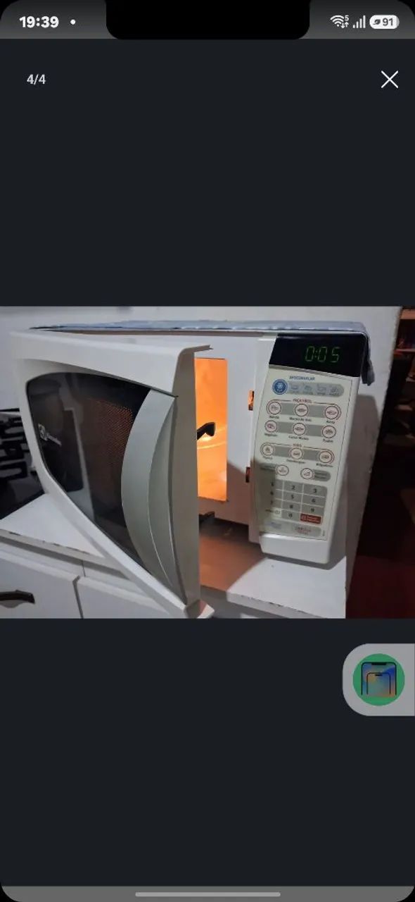 Micro-ondas Electrolux entrega inclusa  - Foto 2