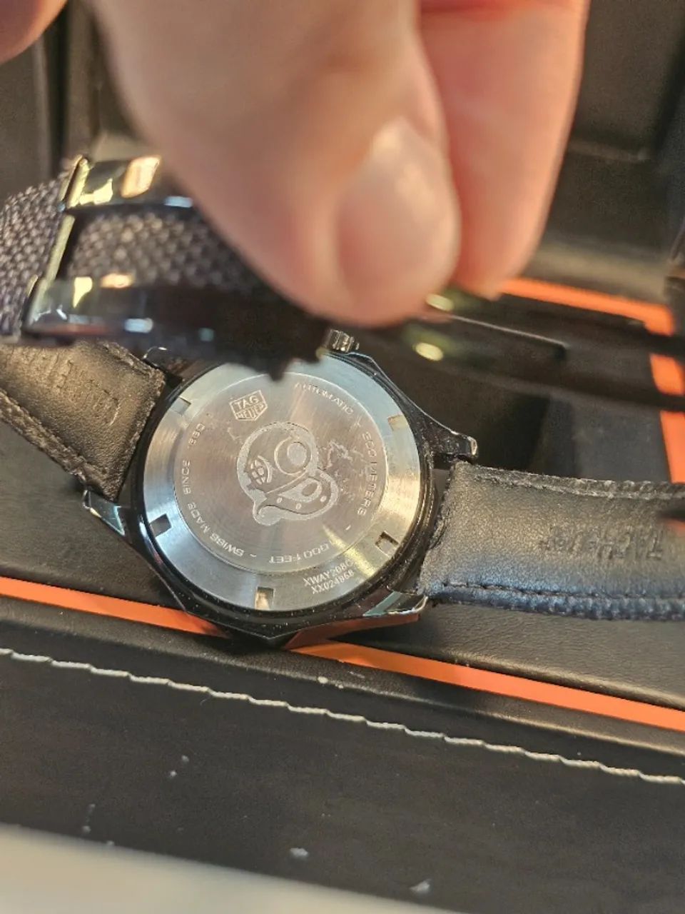 Relógio Tag Heuer Automático quase novo Cristal de Safira com caixa  - Foto 5