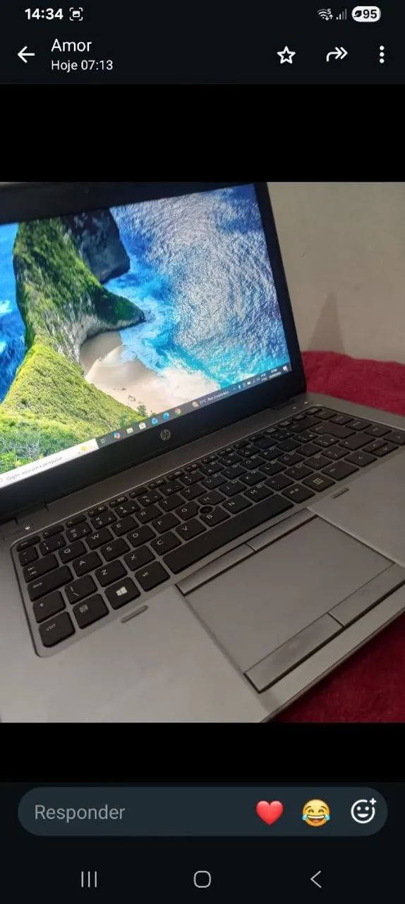 Notebook  elitebook hp i5 ssd 8gb garantia  - Foto 3