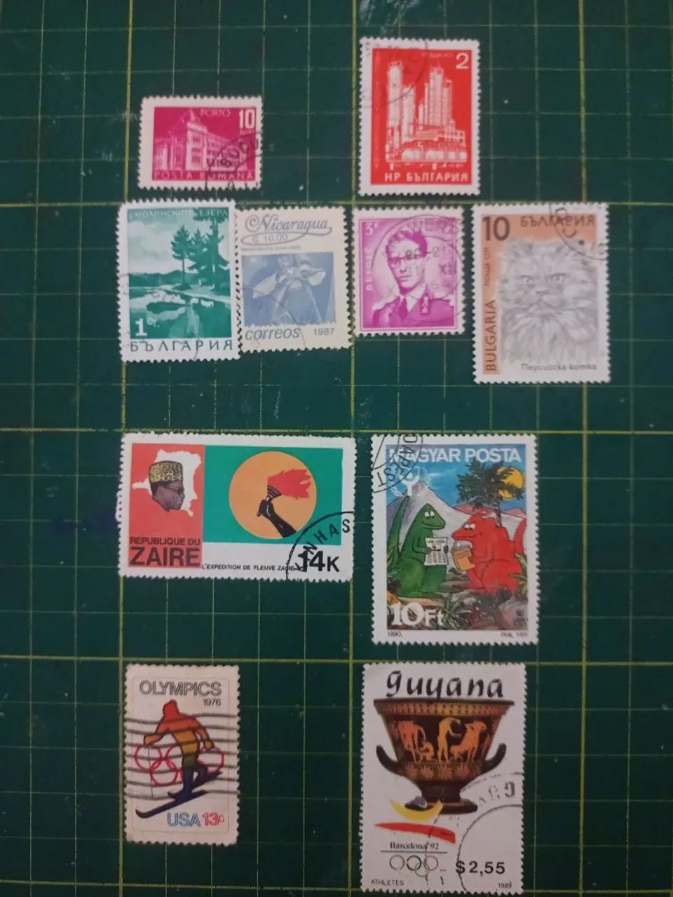 10 selos variados para coleção  - Foto 3