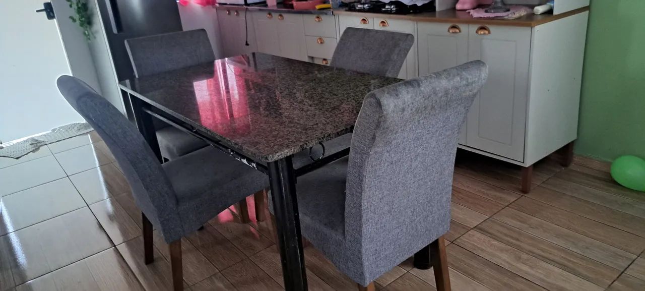 Mesa tampo de mármore usada
