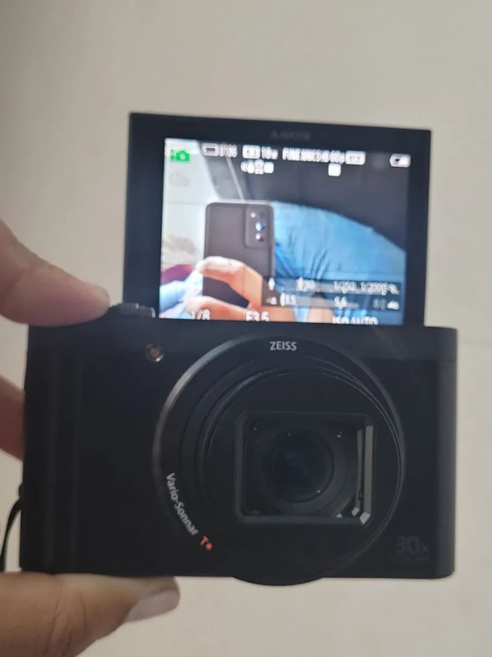 Câmera Sony Cyber-shot DSC-WX500 - Preta - Câmeras e Filmadoras