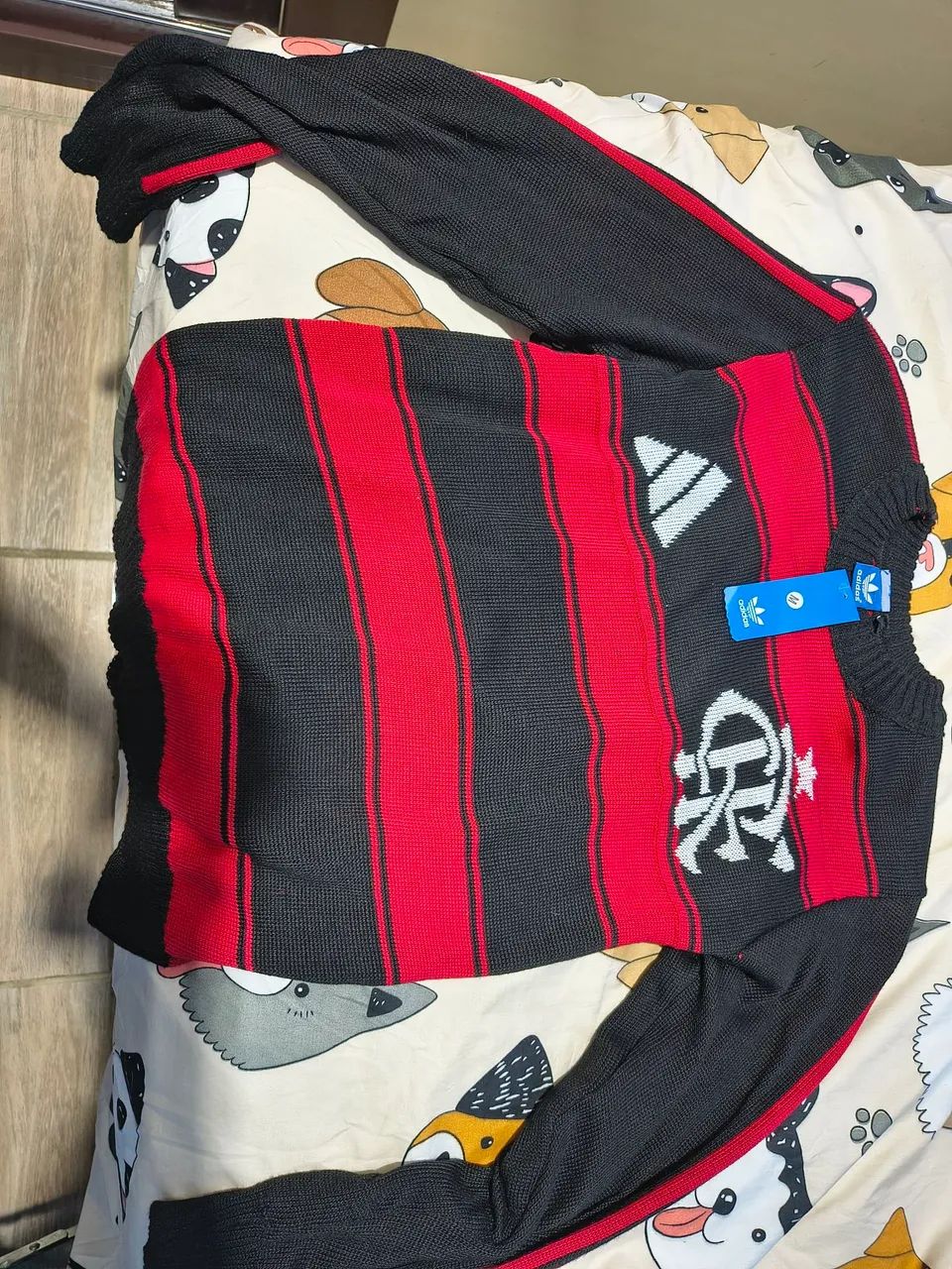 BLUSA MOLETOM LÃ FLAMENGO 