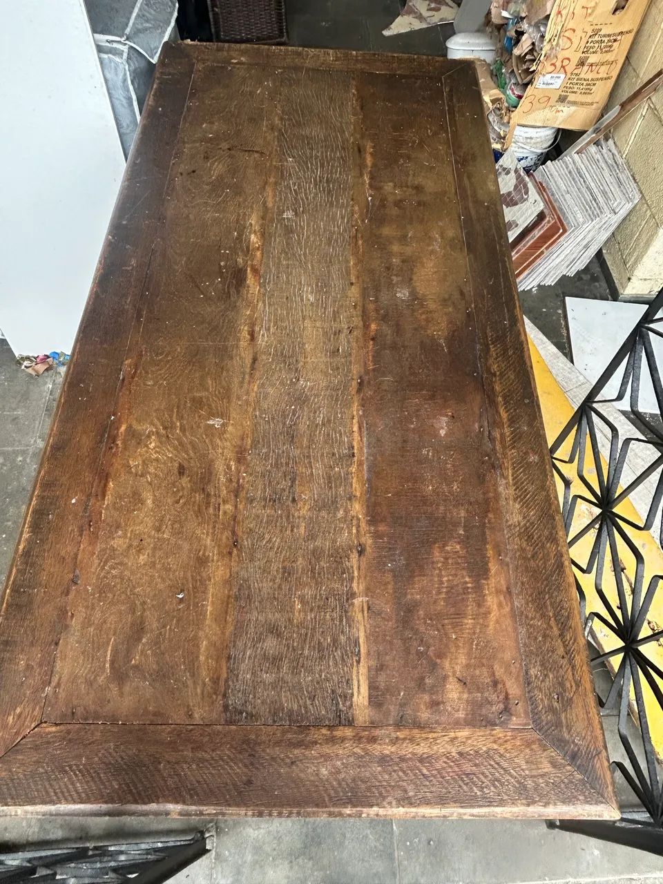 Conjunto de Mesa e Cadeiras Rústicas - Foto 4