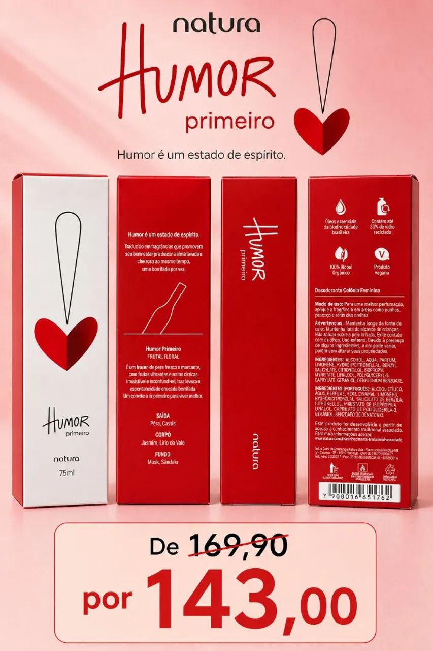 Perfume Feminino, Meu primeiro Humor da Natura
