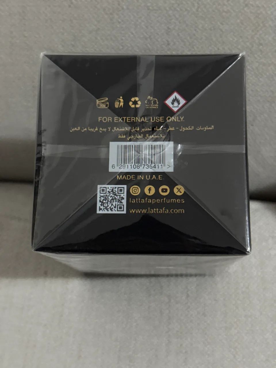 Perfume Lattafa asad lacrado Eau de Parfum 100ml - Foto 3