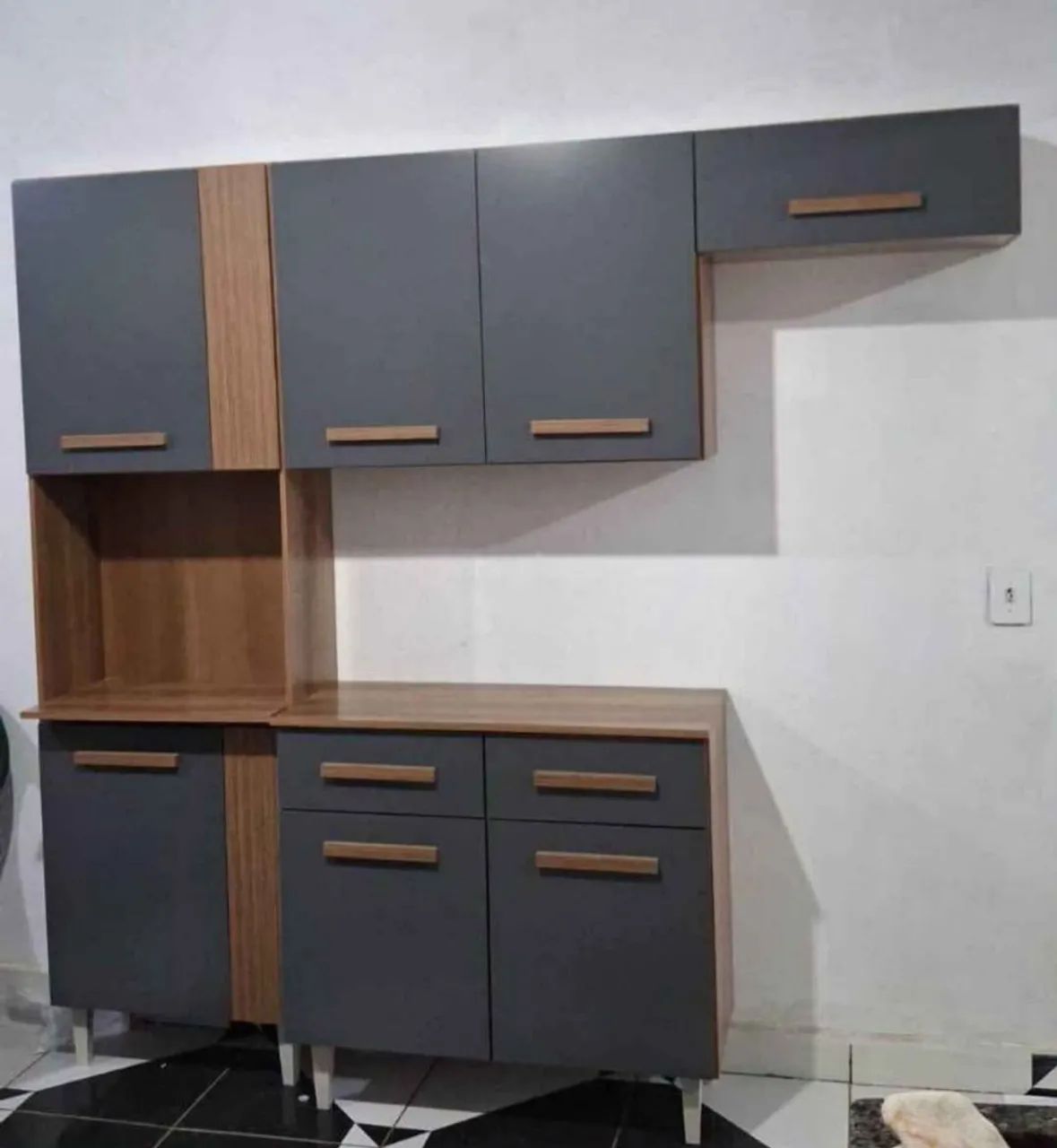 Kit cozinha completa, nova, excelente acabamento 