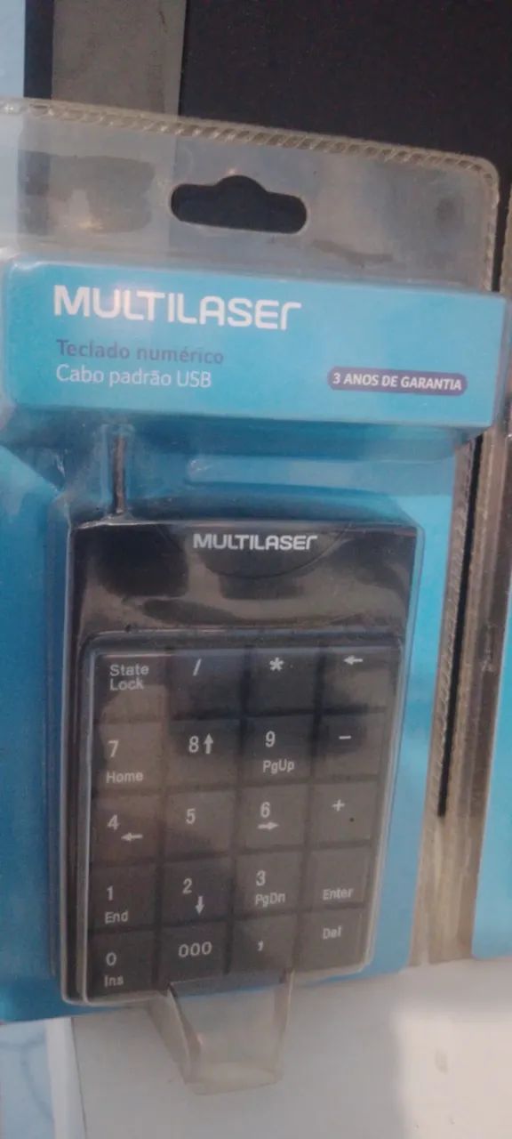 Teclado numérico USB  novo